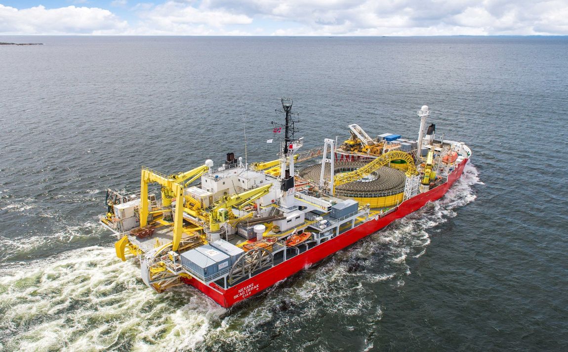 Nexans Skargerrak Cable laying Vessel