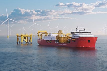 Nexans Aurora Cable Laying Vessel