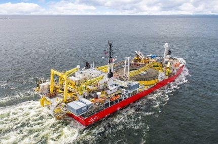 Nexans Skargerrak Cable laying Vessel